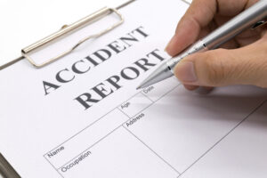 Police Accident Report in Kansas