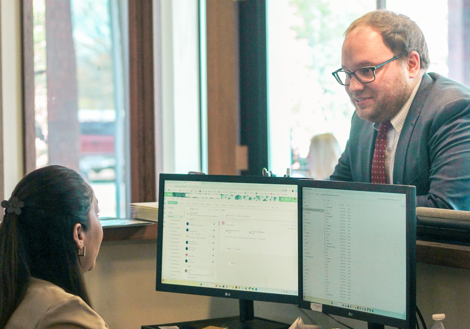 Attorney Cody Hagan stands at desk - Ozempic lawsuit