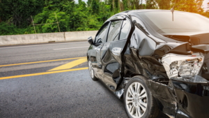 Rollover Crash on Blue Ridge Blvd Leaves Three in Critical Condition