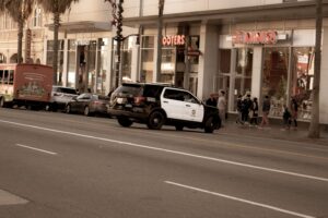 Police Vehicle Involved in Crash with Injuries at 22nd St & Faraon St
