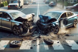 Kansas City Car Accident on I-70 Near Kansas Tpke