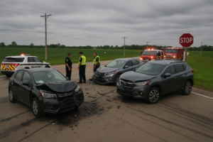 Olathe Car Accident on E 119th St Causes Injuries