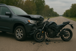 Topeka Motorcycle Accident on SW Oakley St