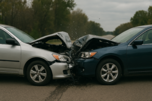 Topeka Car Accident at SW 12th St & SW Gage Blvd