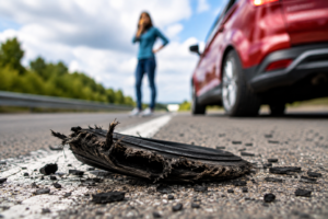 Car Accidents Caused by Tire Blowouts and Vehicle Defects
