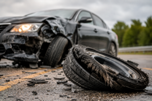 Car Accidents Caused by Tire Blowouts and Vehicle Defects
